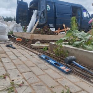 Начинаем планировать участок под заливку бетонного цоколя