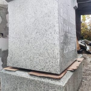 Аккуратно снимаем голгофу с подставки