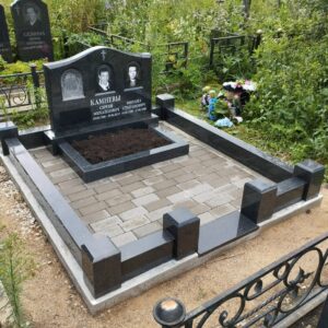 Комплексное оформление тройного захоронения на кладбище Рожки в Зеленограде